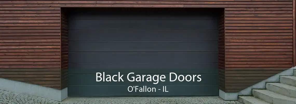 Black Garage Doors O'Fallon - IL