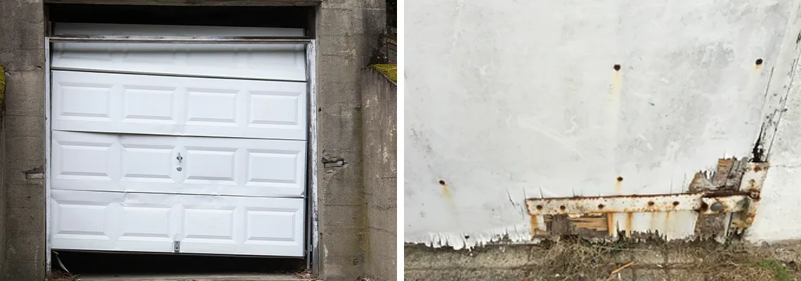 Rotten Commercial Garage Door Repair in O'Fallon, IL