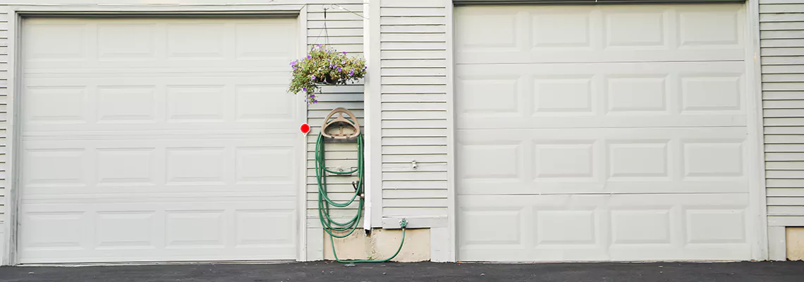 Sectional Garage Door Dropped Down Repair in O'Fallon, Illinois